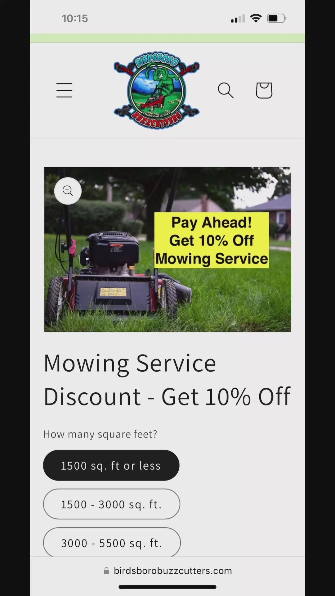 Affordable Mowing service near reading Pa